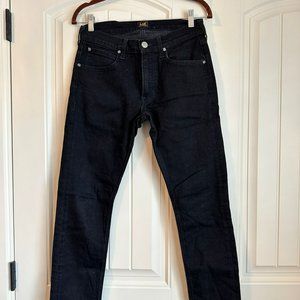 Lee Black Jeans  Luke Style Size 30 Waist - Skinny Fit